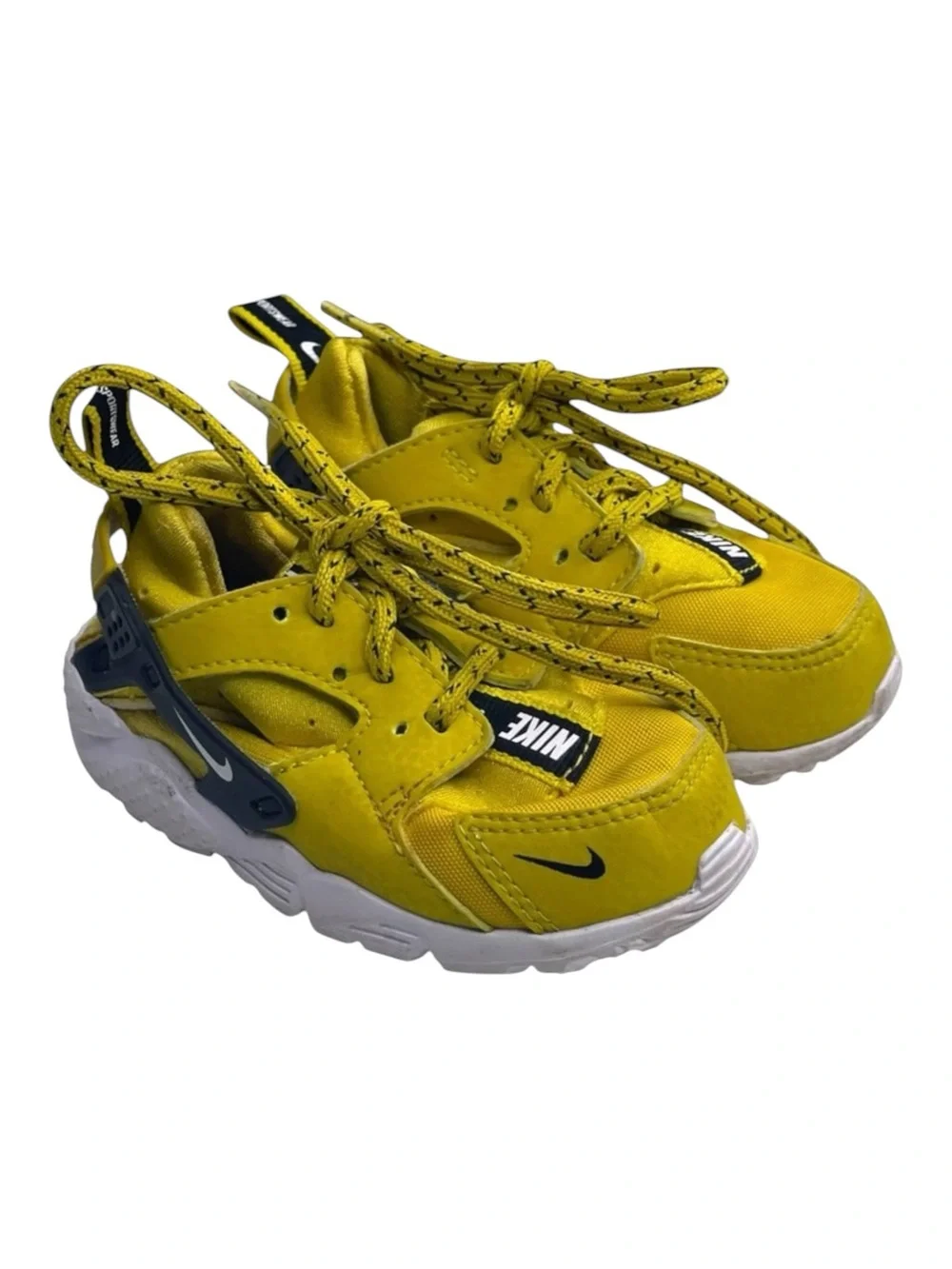 Nike ✔︎ Huarache Run SE TD Baby Walker Girl Boy Sneakers ✔︎ Bright Citron ✔︎ 6C